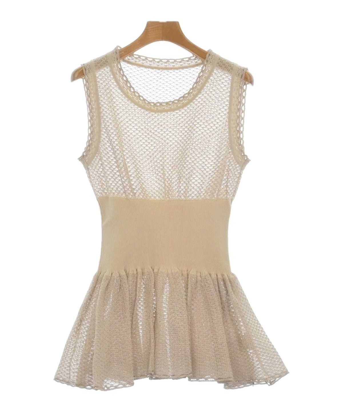 ALAIA ニット ALAIA（アライア）ニット・セーター ベージュ サイズ:40(M位