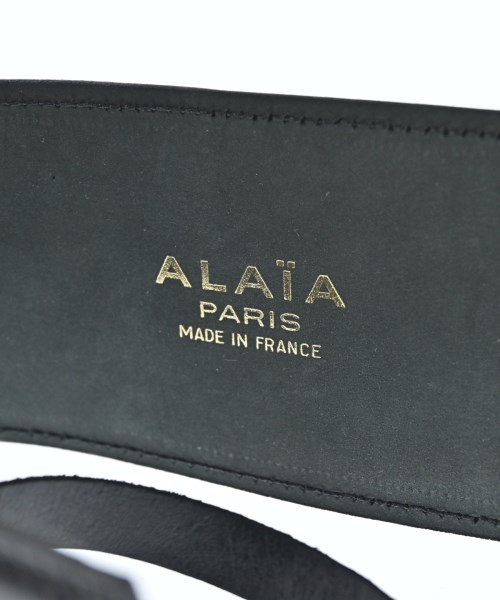 ALAIA（アライア）ベルト 黒 サイズ:- レディース/2200664889234