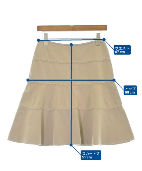ALAIA（アライア）ひざ丈スカート ピンク サイズ:-(M位) レディース/2200676861020