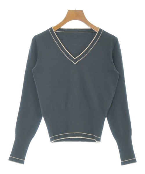 ALAIA(アライア)ニット・セーター 紺 サイズ:-(M位)/2200676861037