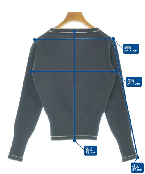 ALAIA（アライア）ニット・セーター 紺 サイズ:-(M位) レディース/2200676861037