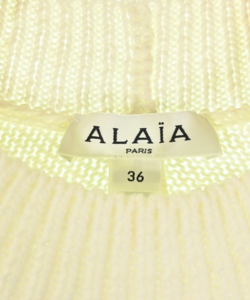 ALAIA（アライア）ニット・セーター 白 サイズ:36(XS位) レディース/2200671865016