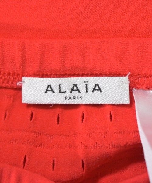 ALAIA（アライア）ロング・マキシ丈スカート 赤 サイズ:36(XS位) レディース/2200679270041