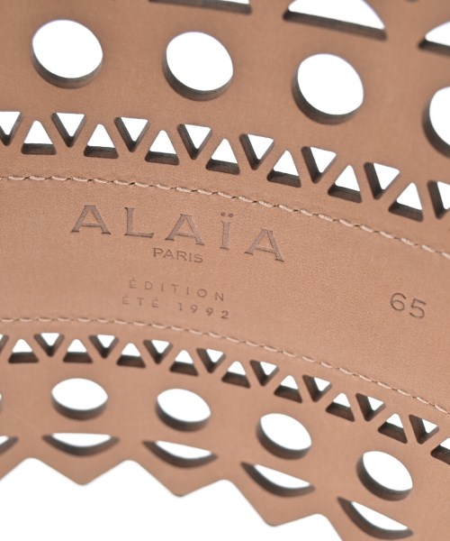 ALAIA（アライア）ベルト 黒 サイズ:- レディース/2200688210106