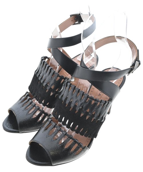 ALAIA(アライア)サンダル 黒 サイズ:EU36(22.5cm位)/2200692287132
