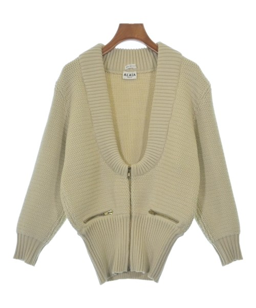 ALAIA(アライア)カーディガン ベージュ サイズ:S/2200690246230