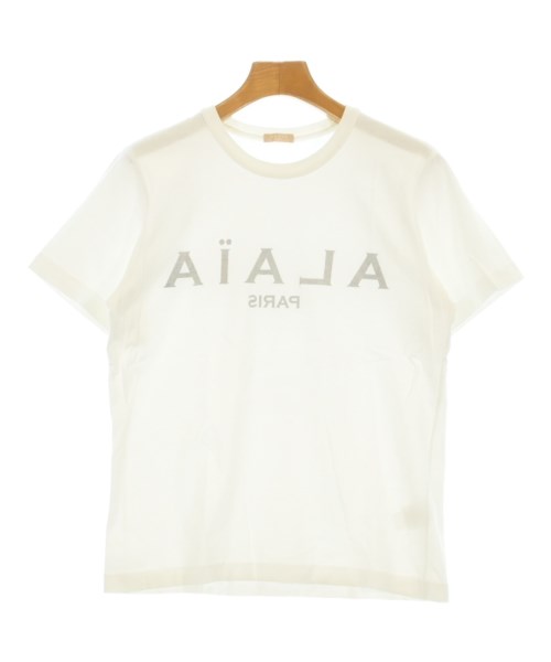 ALAIA(アライア)Tシャツ・カットソー 白 サイズ:38(S位)/2200701763435