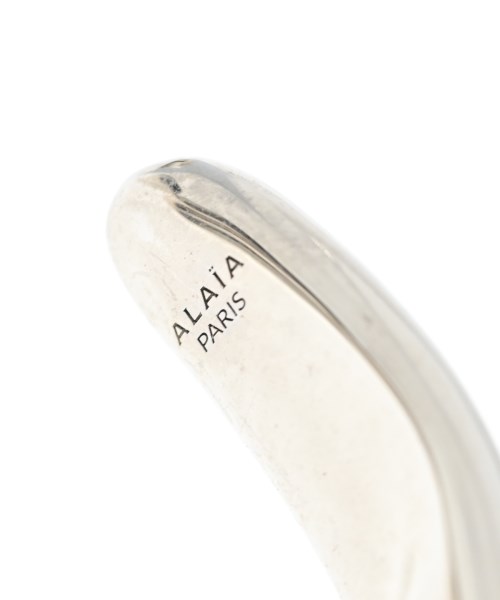 ALAIA（アライア）ピアス シルバー サイズ:- レディース/2200657294083