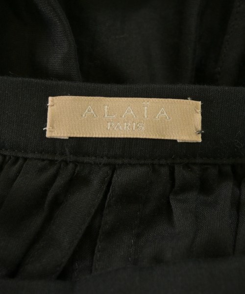 ALAIA（アライア）ひざ丈スカート 黒 サイズ:38(S位) レディース/2200655567820