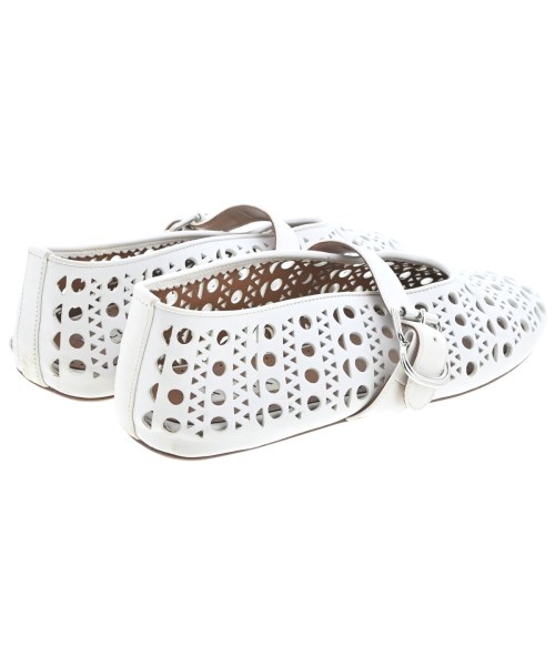 ALAIA（アライア）バレエシューズ/オペラシューズ 白 サイズ:EU38(24.5cm位) レディース/2200708304105