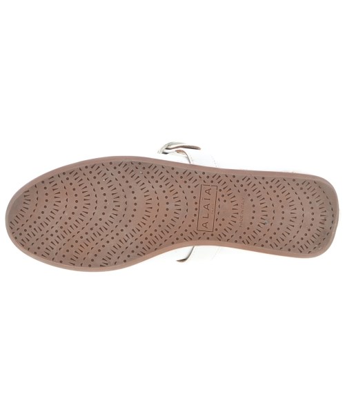 ALAIA（アライア）バレエシューズ/オペラシューズ 白 サイズ:EU38(24.5cm位) レディース/2200708304105