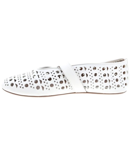 ALAIA（アライア）バレエシューズ/オペラシューズ 白 サイズ:EU38(24.5cm位) レディース/2200708304105