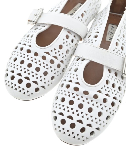 ALAIA（アライア）バレエシューズ/オペラシューズ 白 サイズ:EU38(24.5cm位) レディース/2200708304105