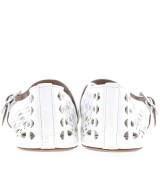 ALAIA（アライア）バレエシューズ/オペラシューズ 白 サイズ:EU38(24.5cm位) レディース/2200708304105