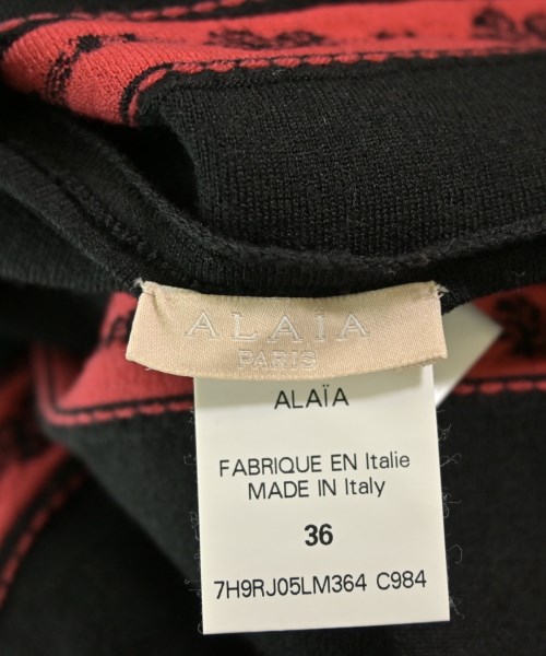 ALAIA（アライア）ワンピース 黒 サイズ:36(XS位) レディース/2200662628019