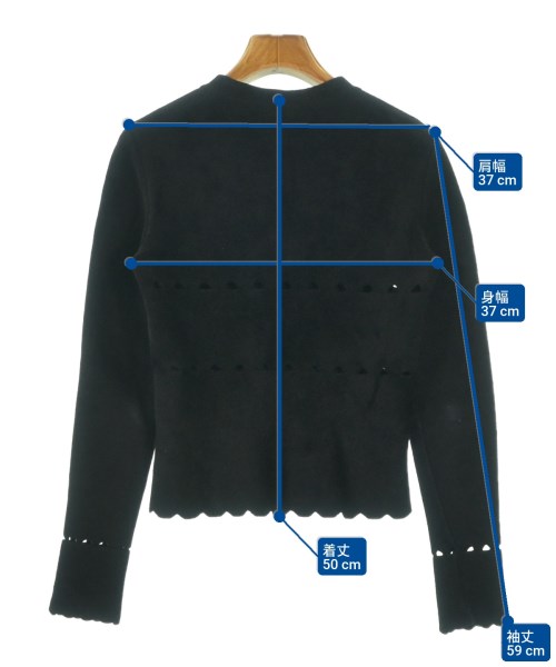 ALAIA（アライア）カジュアルジャケット 黒 サイズ:36(XS位) レディース/2200664661021