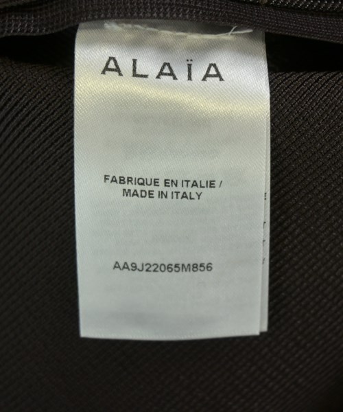 ALAIA（アライア）ひざ丈スカート 茶 サイズ:36(XS位) レディース/2200730072225
