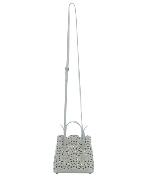 ALAIA（アライア）ショルダーバッグ グレー サイズ:- レディース/2200713526226