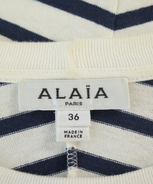 ALAIA（アライア）Tシャツ・カットソー 白 サイズ:36(XS位) レディース/2200717603213