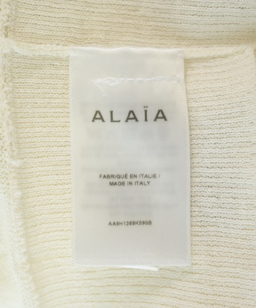 ALAIA（アライア）ニット・セーター 白 サイズ:34(XXS位) レディース/2200717603220