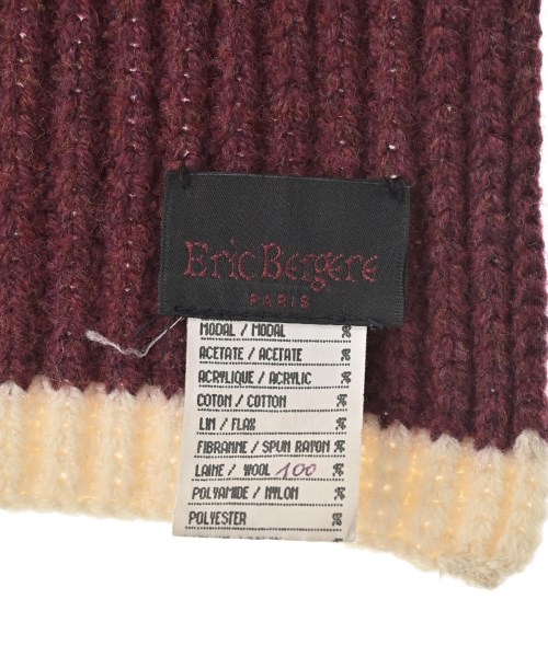 ERIC BERGERE（エリックベルジェール）マフラー その他（柄物・カラフル） サイズ:- メンズ/2200667294042