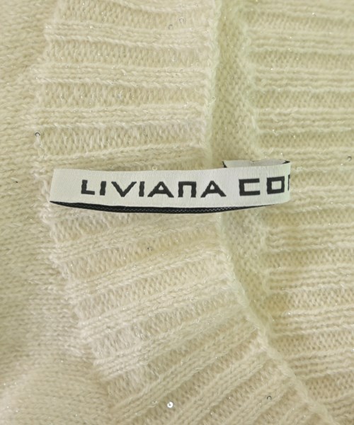 LIVIANA CONTI（リビアナコンティ）ニット・セーター 白 サイズ:S レディース/2200637925044