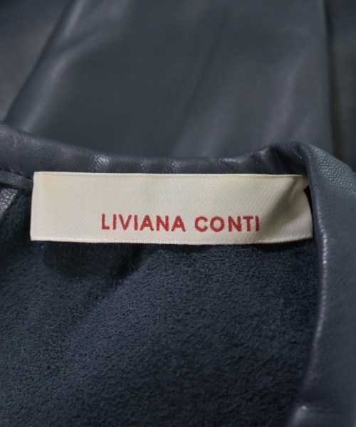 LIVIANA CONTI（リビアナコンティ）ブラウス 紺 サイズ:40(M位) レディース/2200612582057