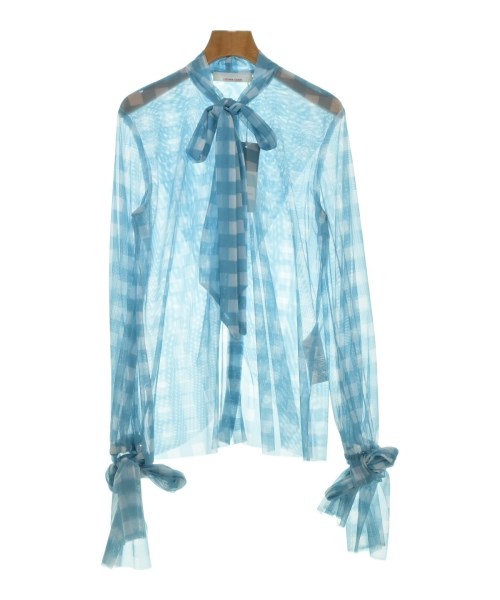 LIVIANA CONTI(リビアナコンティ)ブラウス 青 サイズ:38(S位)/2200655885030