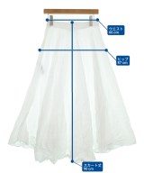 LIVIANA CONTI（リビアナコンティ）ロング・マキシ丈スカート 白 サイズ:40(M位) レディース/2200703072221