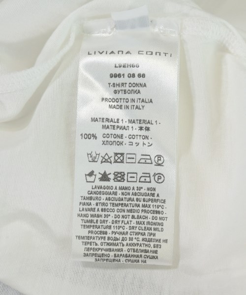 LIVIANA CONTI（リビアナコンティ）Tシャツ・カットソー 白 サイズ:M レディース/2200703499066