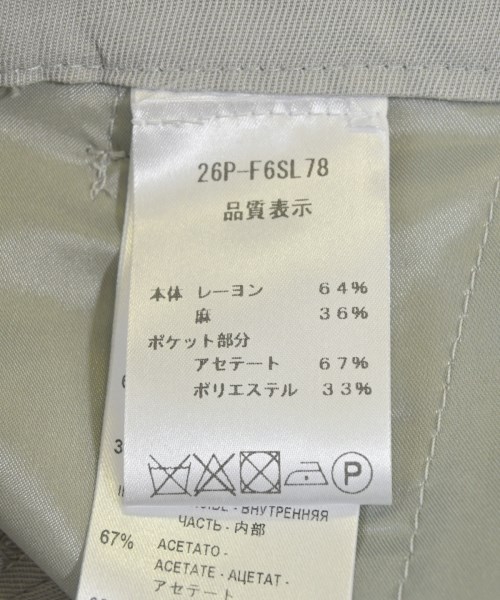 LIVIANA CONTI（リビアナコンティ）ショートパンツ グレー サイズ:38(M位) レディース/2200708091166