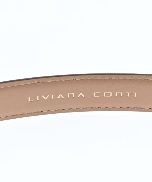 LIVIANA CONTI（リビアナコンティ）ベルト ベージュ サイズ:- レディース/2200720746129
