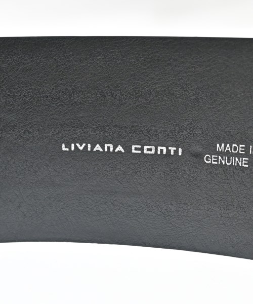 LIVIANA CONTI（リビアナコンティ）ベルト 黒 サイズ:- レディース/2200720516425
