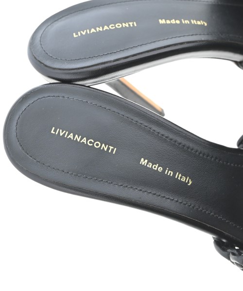LIVIANA CONTI（リビアナコンティ）サンダル 黒 サイズ:EU39(25.5cm位) レディース/2200720516494