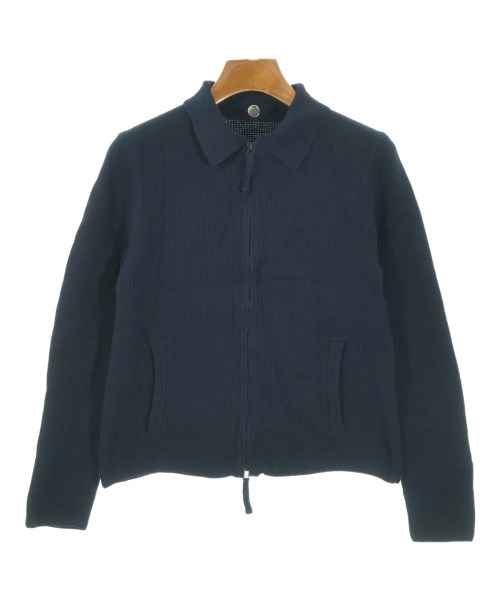 MARGARET O'LEARY JANET HOWARD(マーガレット)カーディガン 紺 サイズ:XS/2200644242035