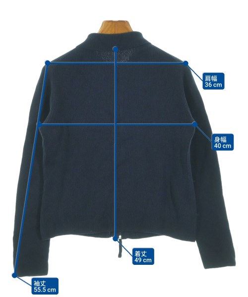 MARGARET O'LEARY JANET HOWARD（マーガレット）カーディガン 紺 サイズ:XS レディース/2200644242035