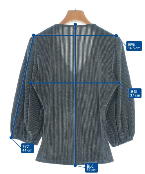 MARGARET O'LEARY JANET HOWARD（マーガレット）Tシャツ・カットソー グレー サイズ:XS レディース/2200644242059