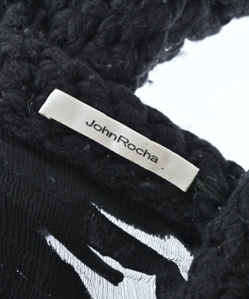 JOHN ROCHA（ジョンロシャ）マフラー 黒 サイズ:- レディース/2200693116110
