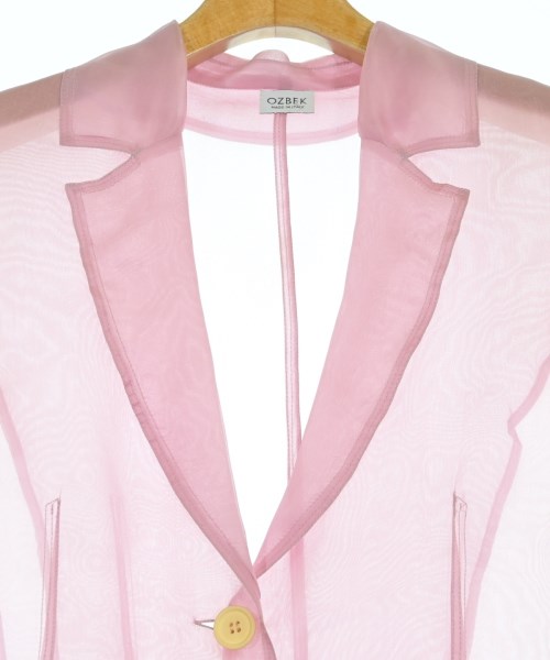 OZBEK（オズベック）チェスターコート ピンク サイズ:42(M位) レディース/2200634694066
