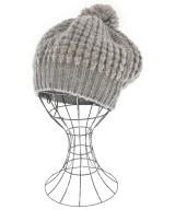 STELLA McCARTNEY（ステラマッカートニー）ニットキャップ・ビーニー グレー サイズ:- レディース/2200616626122