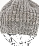STELLA McCARTNEY（ステラマッカートニー）ニットキャップ・ビーニー グレー サイズ:- レディース/2200616626122