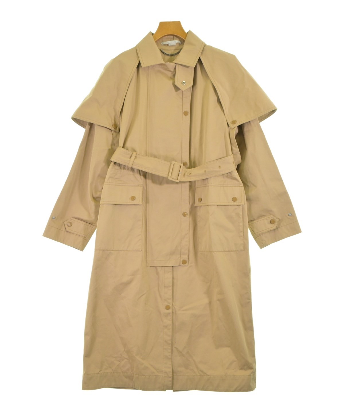 【タグ付き新品未使用】ステラマッカートニー ロングコート 40 STELLA McCARTNEY（ステラマッカートニー）その他 ベージュ サイズ:36