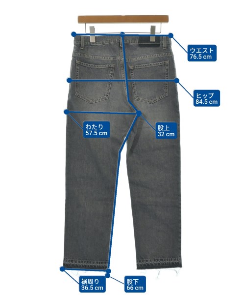 STELLA McCARTNEY（ステラマッカートニー）デニムパンツ グレー サイズ:29(L位) レディース/2200594329961