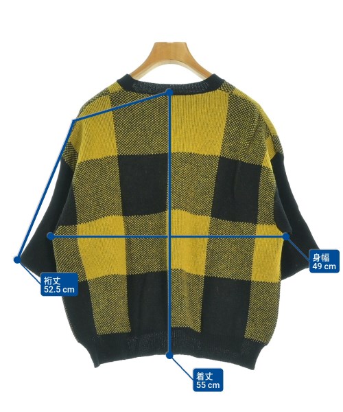 STELLA McCARTNEY（ステラマッカートニー）ニット・セーター 黄 サイズ:36(XS位) レディース/2200623323458