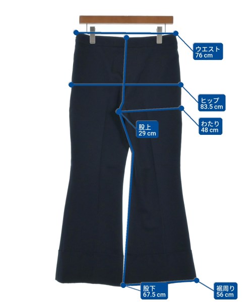 STELLA McCARTNEY（ステラマッカートニー）スラックス 紺 サイズ:40(M位) レディース/2200625852024