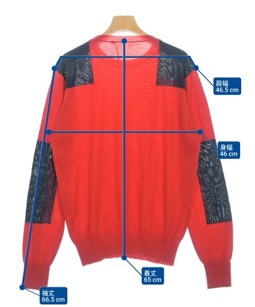 STELLA McCARTNEY（ステラマッカートニー）ニット・セーター 赤 サイズ:S レディース/2200639594033