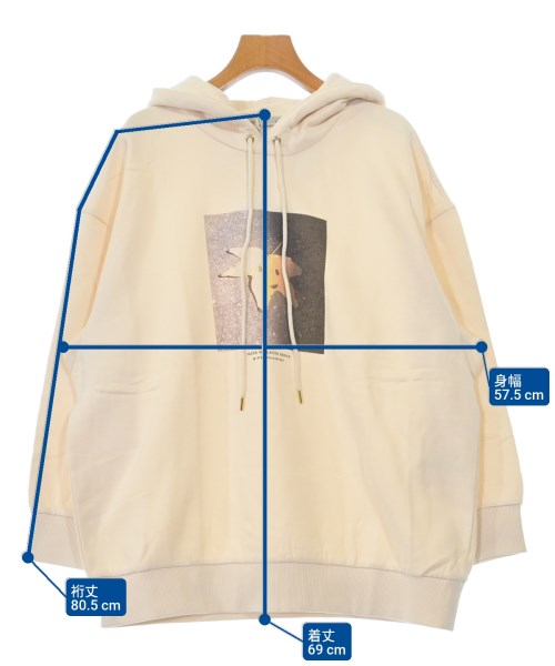 STELLA McCARTNEY（ステラマッカートニー）パーカー 白 サイズ:40(M位) レディース/2200640819132