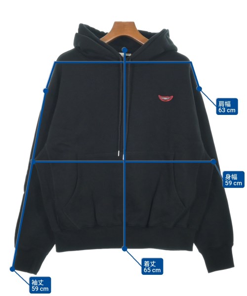 STELLA McCARTNEY（ステラマッカートニー）パーカー 黒 サイズ:XS メンズ/2200641800016