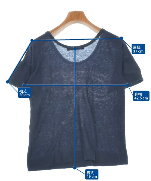STELLA McCARTNEY（ステラマッカートニー）Tシャツ・カットソー 紺 サイズ:38(S位) レディース/2200630068052