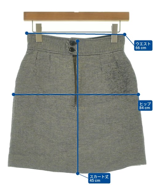 STELLA McCARTNEY（ステラマッカートニー）ミニスカート 黒 サイズ:38(S位) レディース/2200626936709